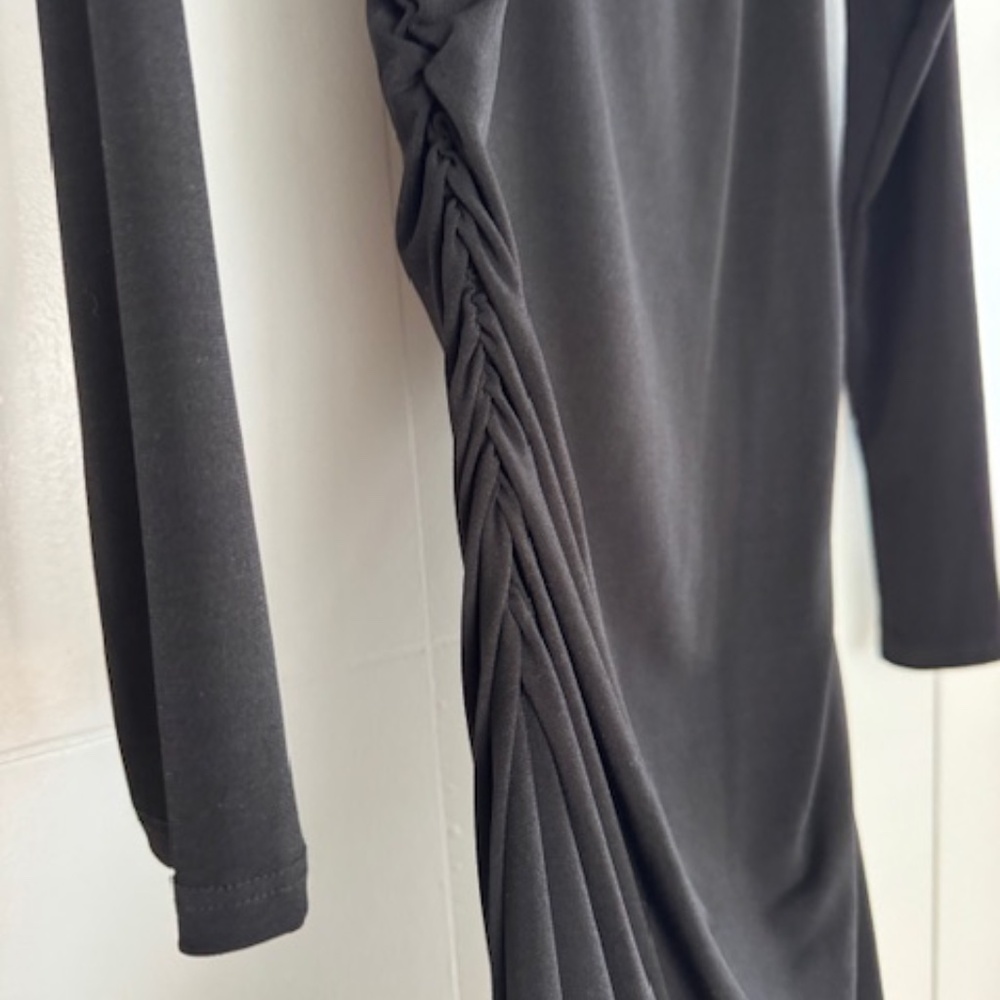 LAUNDRY OFF THE SHOULDER COCKTAIL DRESS - NEW - Black - Size M